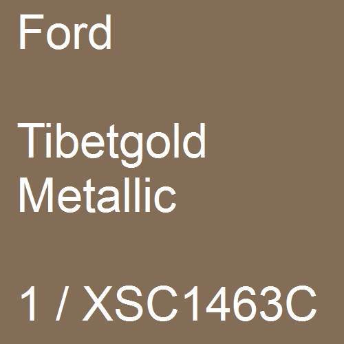Ford, Tibetgold Metallic, 1 / XSC1463C.